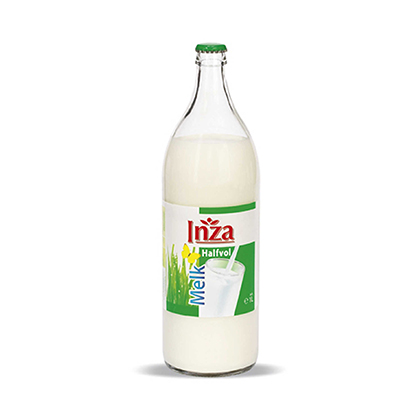 Inza - Lait demi écrémé - 6 x 1 l | Livraison de boissons Gaston